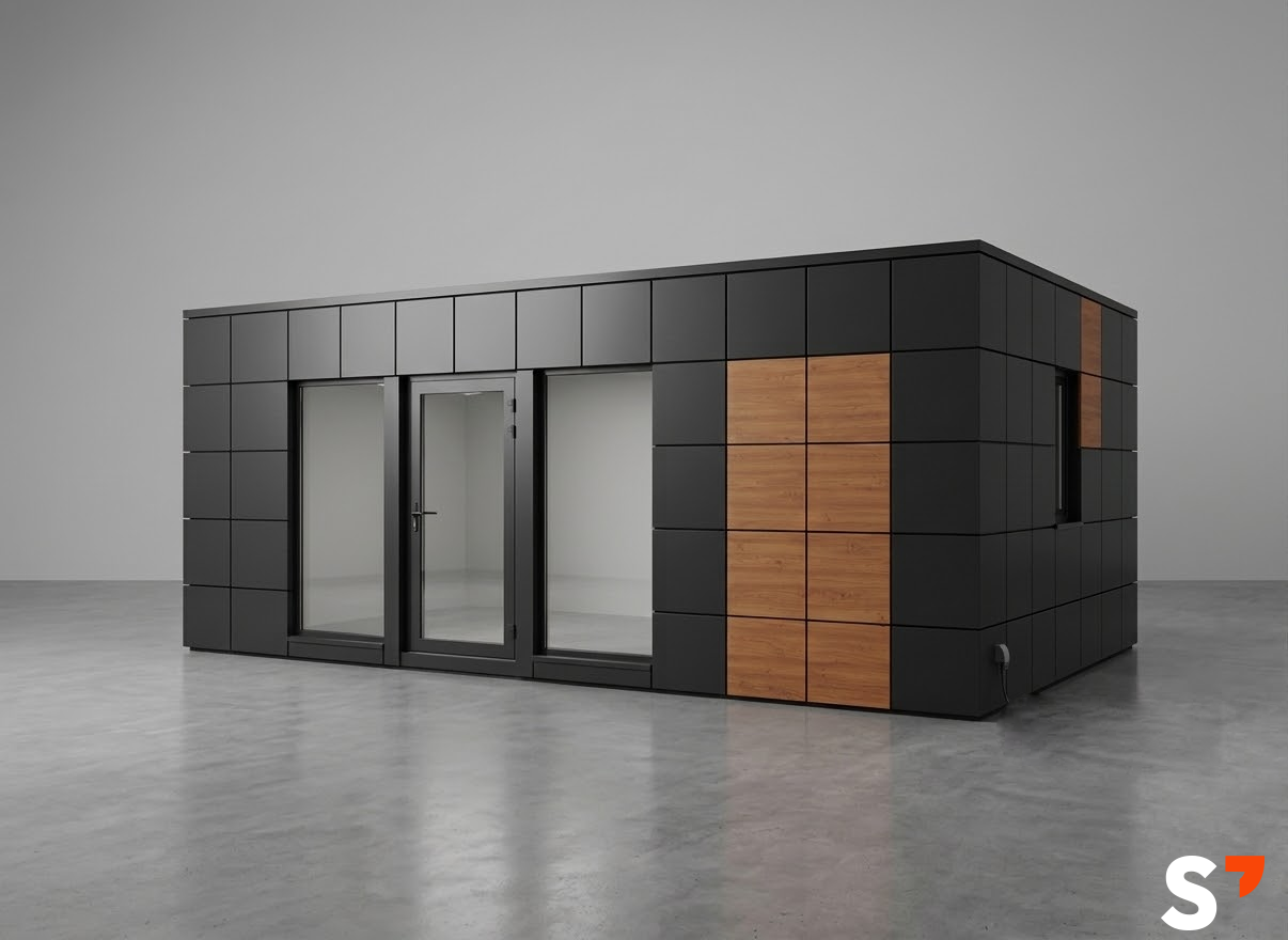 Kontener sanitarny STAGO — zaplecze socjalne na budowę