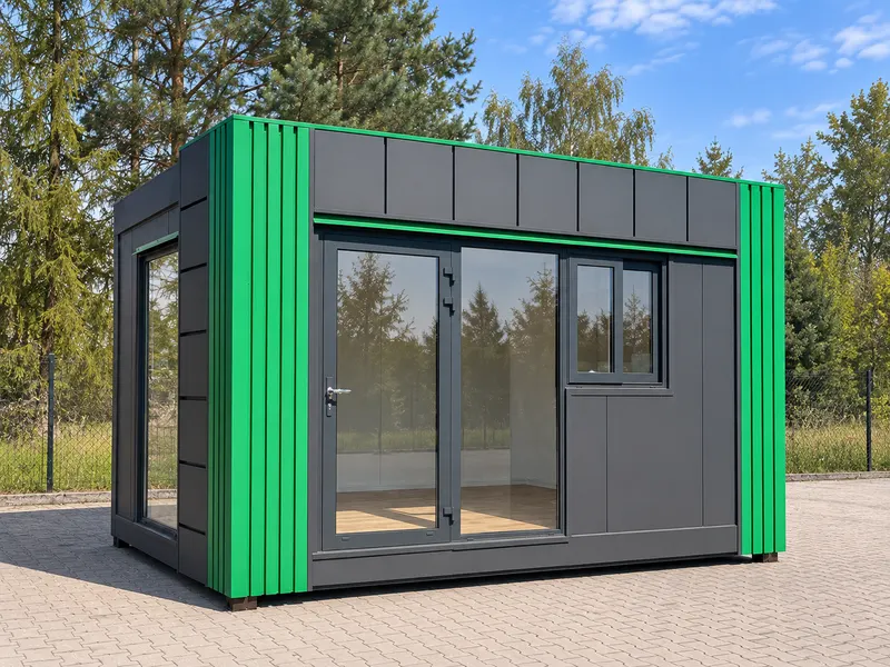 Zielone obramowania