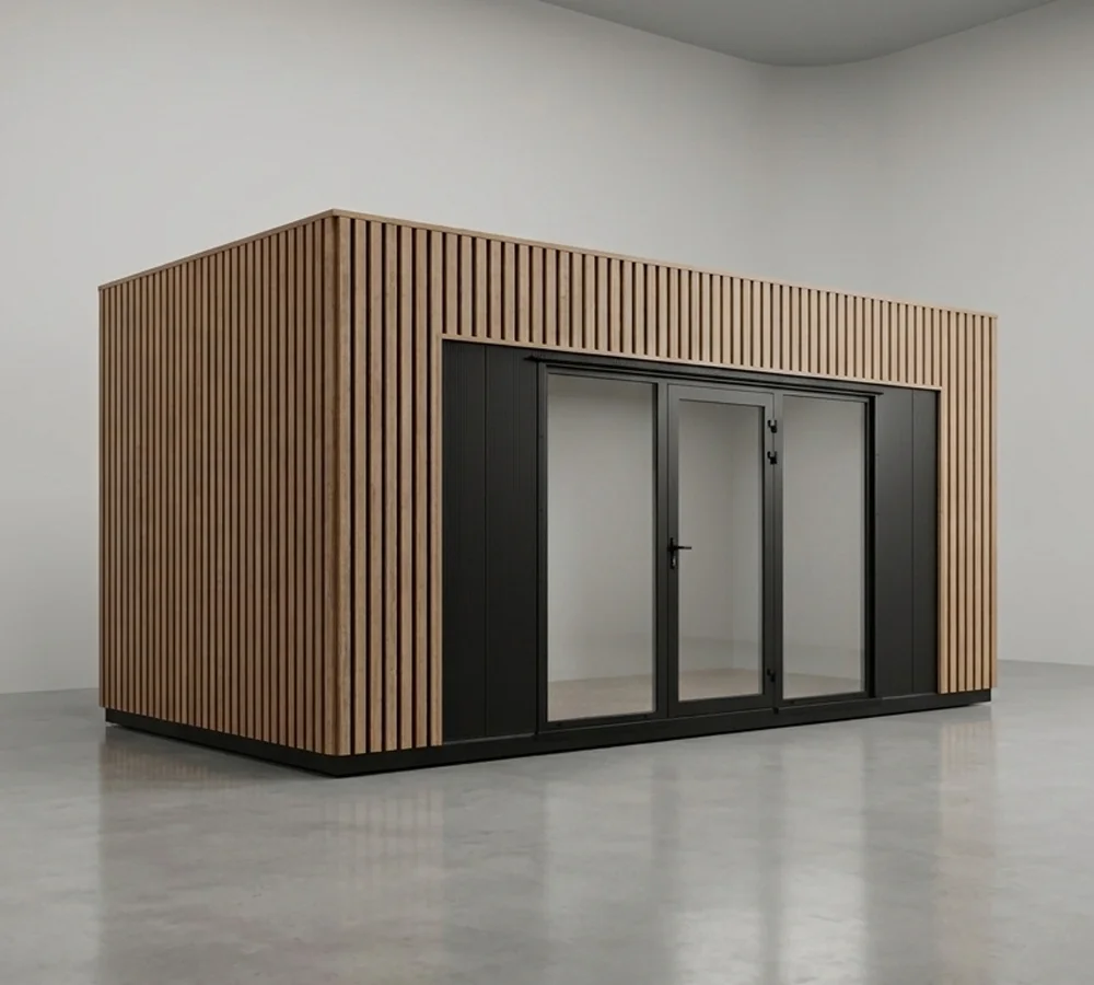 Pawilon MILA — skandynawski spokój w drewnie