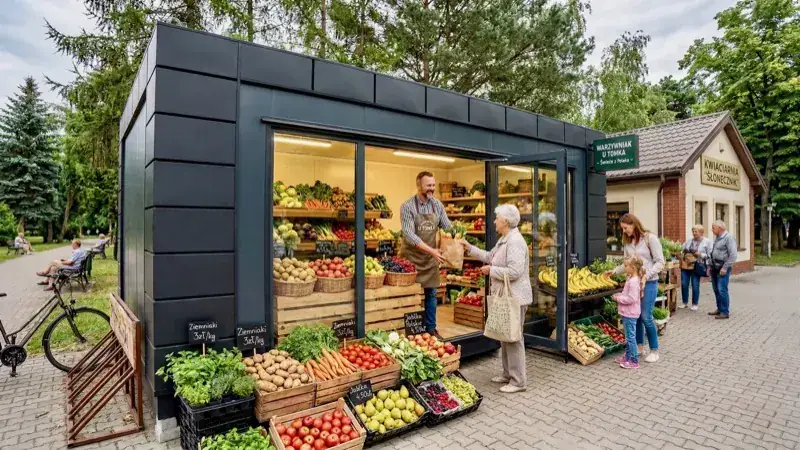 Warzywniak Tomka — pawilon handlowy STAGO